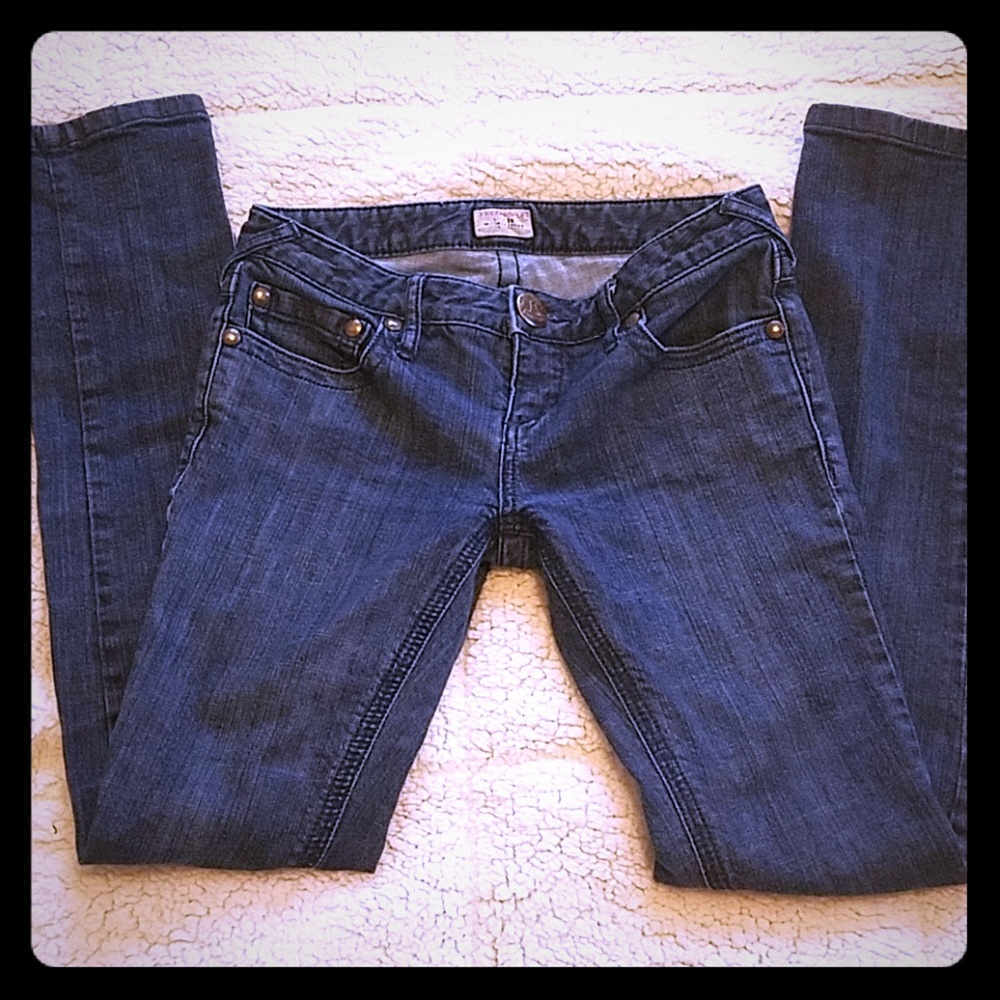 free people mid rise skinny jeans 26 2